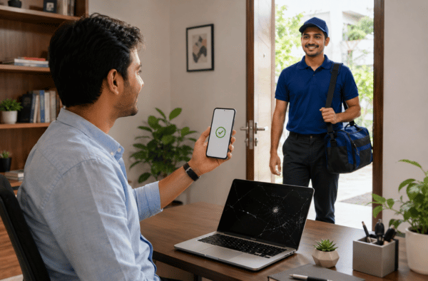 Doorstep pickup service