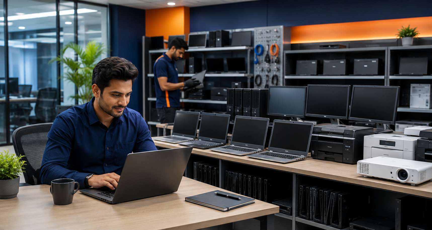 IT equipment ready for rent at RepairnRent Kolkata