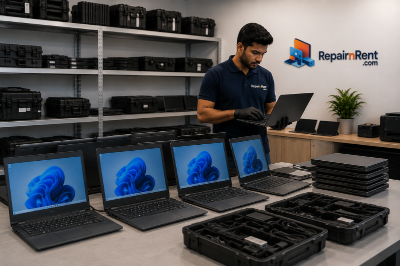 Laptop on rent